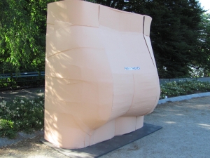 Butt - Sculpture, 8'X8'X4'