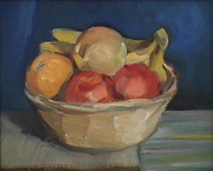 Still life with fruit basket2